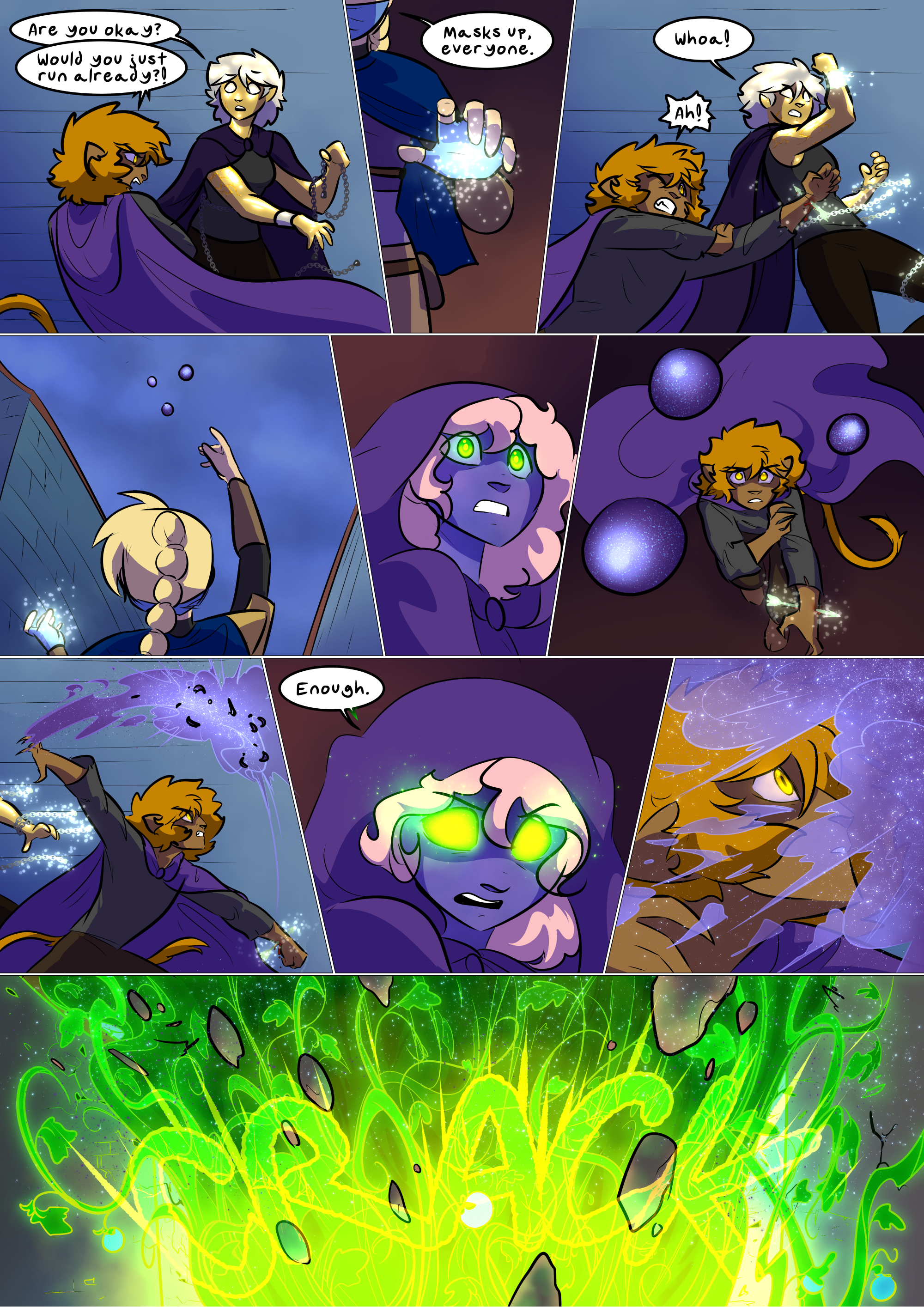 Owl house fan comic: Luz gets possessed by the Collector part 1 