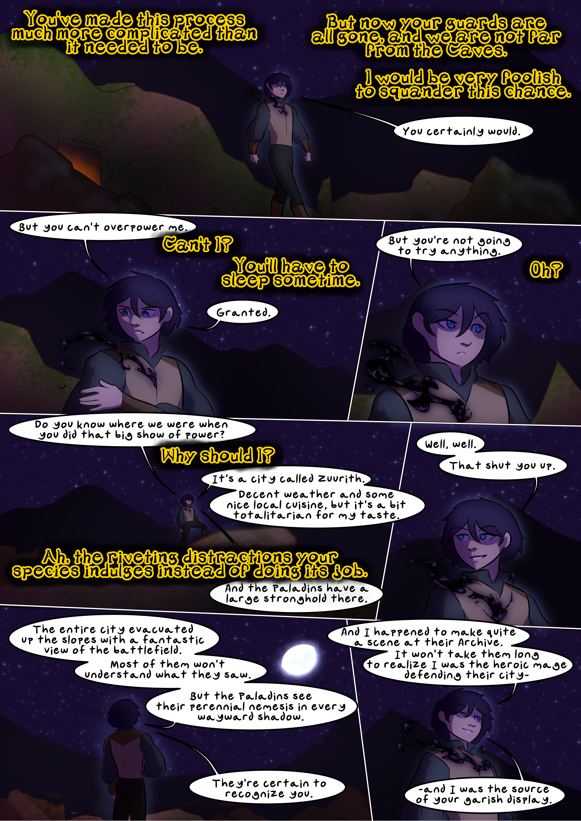 Owl house fan comic: Luz gets possessed by the Collector part 1 